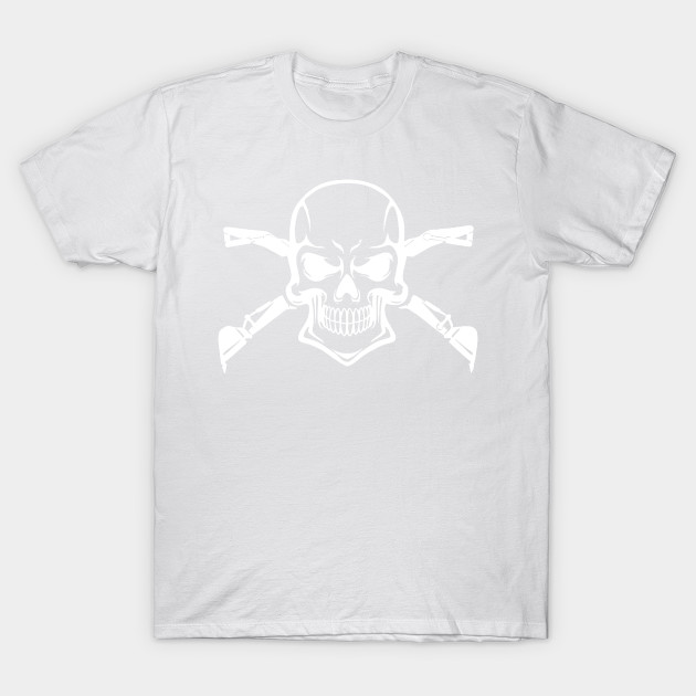 Skull HEAVY EQUIPMENT T-Shirt-TOZ